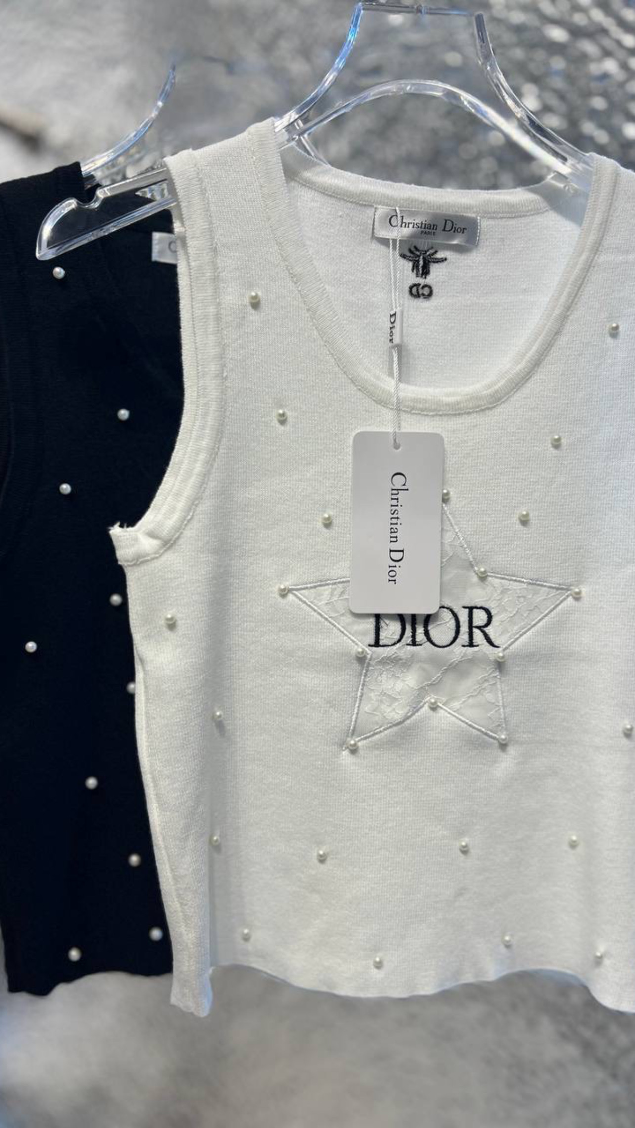 کراپ بافت دیور ستاره مروارید